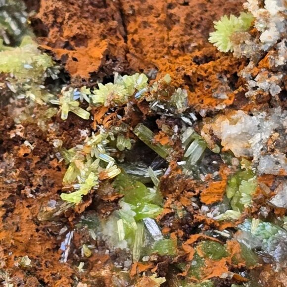 Rare Plumbogummite Crystal | Green-Yellow Mineral Specimen | 65g - Picture 12 of 15